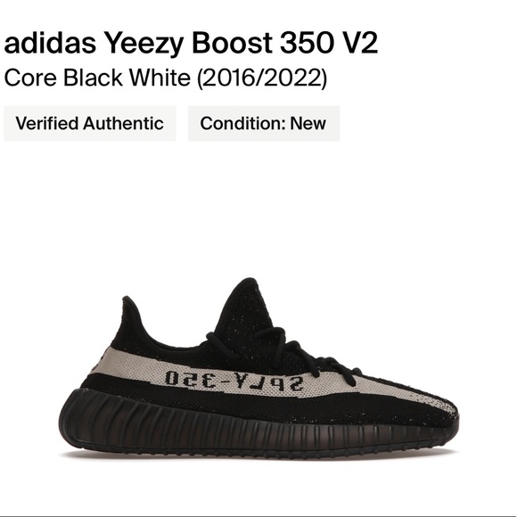 Adidas YZY 350 V2 Yeezy Boost New in Box - Picture 1 of 4